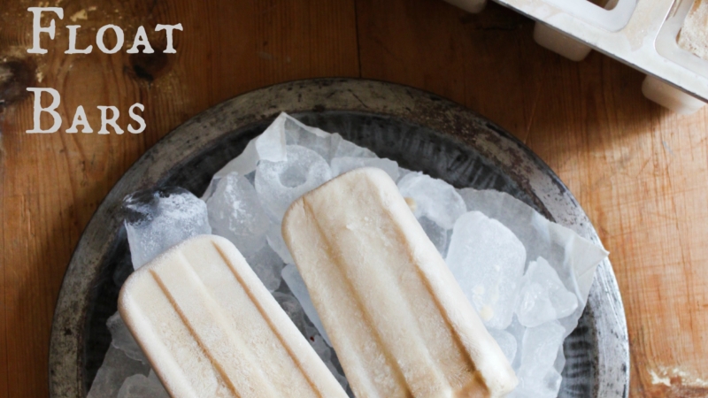 Root Beer Float Bars