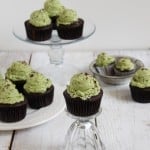 mint chocolate chip cupcakes