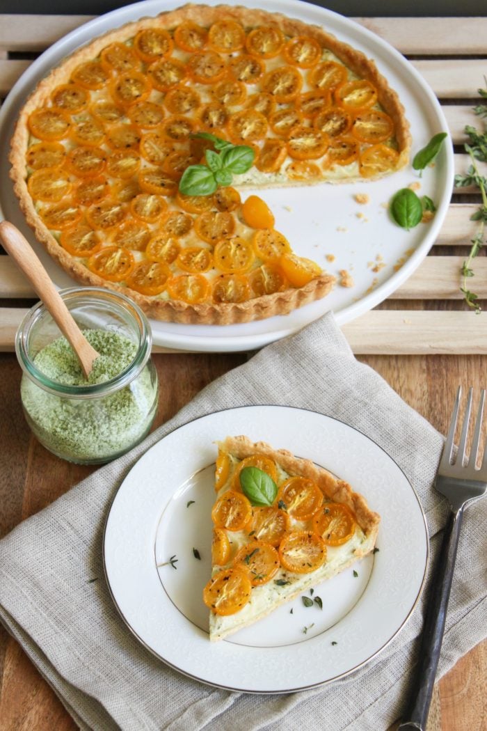 Tomato Pesto Tart