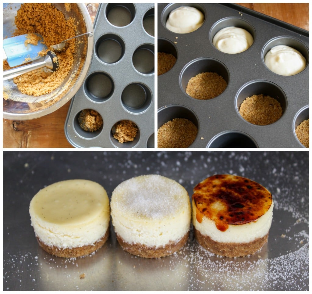 cheesecake brulee steps