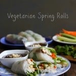 Vegetarian Tofu Spring Rolls