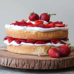 Strawberry Layer Cake