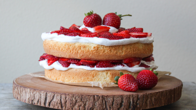 Strawberry Layer Cake