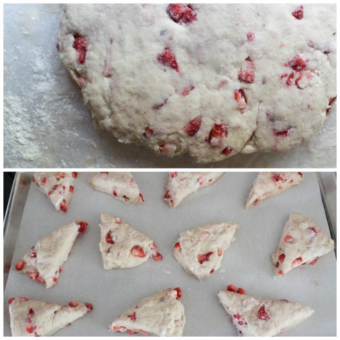 How to make strawberry scones