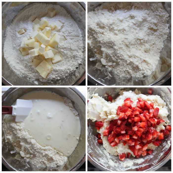 How to make strawberry scones