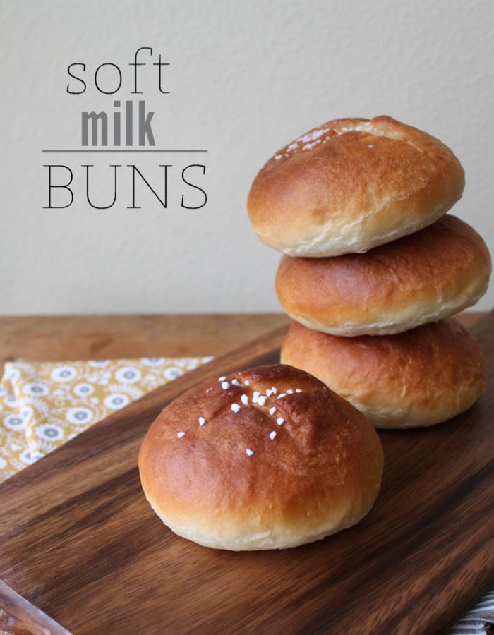 Soft Milk Buns- The Little Epicurean