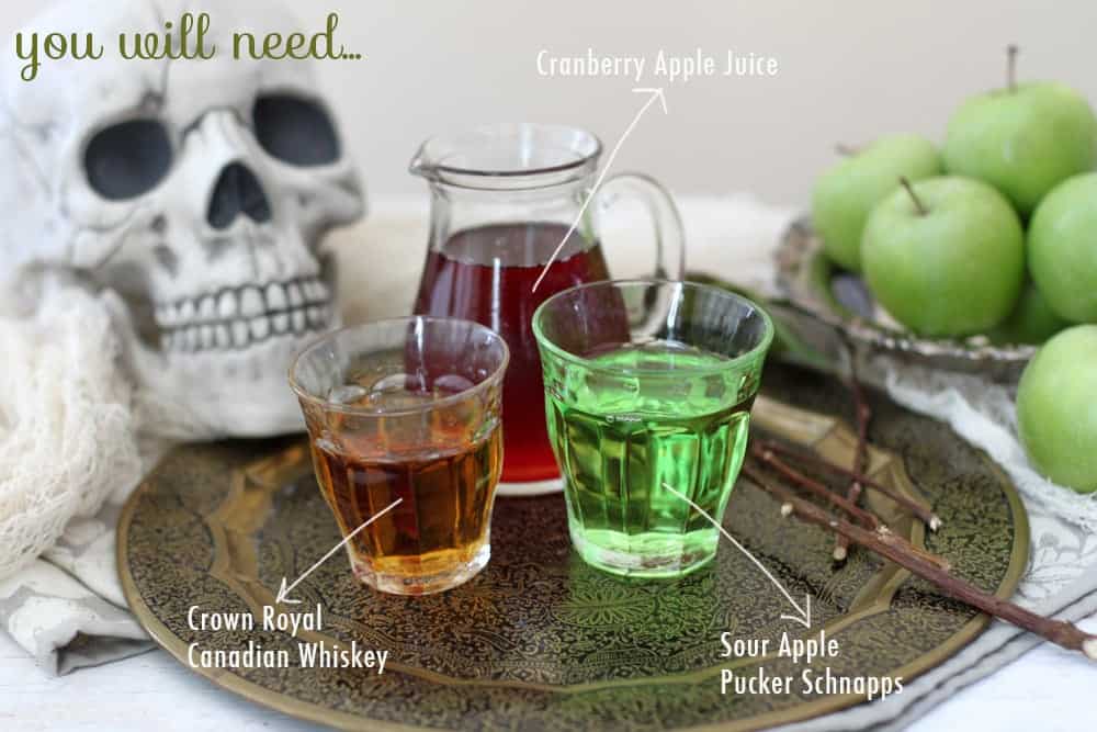 Poison Apple Cocktail Ingredients