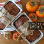 persimmon pecan quickbread