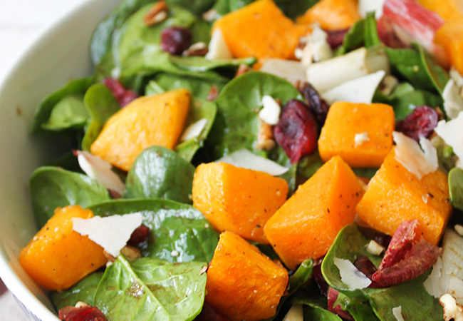 Autumn Butternut Squash Salad