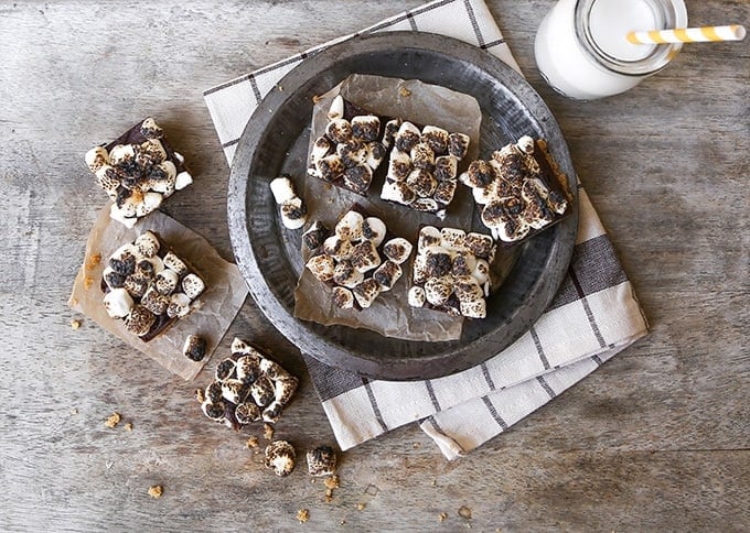 S'mores Fudge Bars