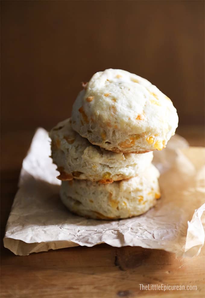 Cheddar and Leek Buttermilk Biscuits