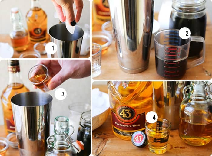 How to make Licor 43 coffee cocktail