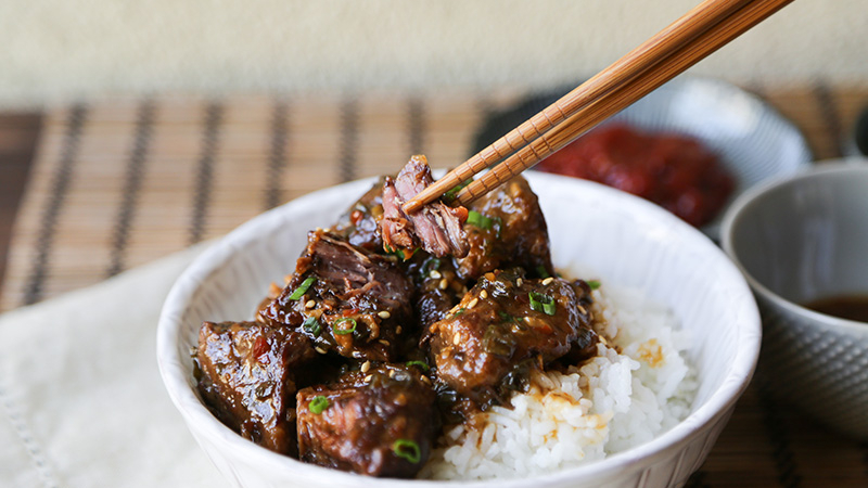 Slow Cooker Asian Braised Beef