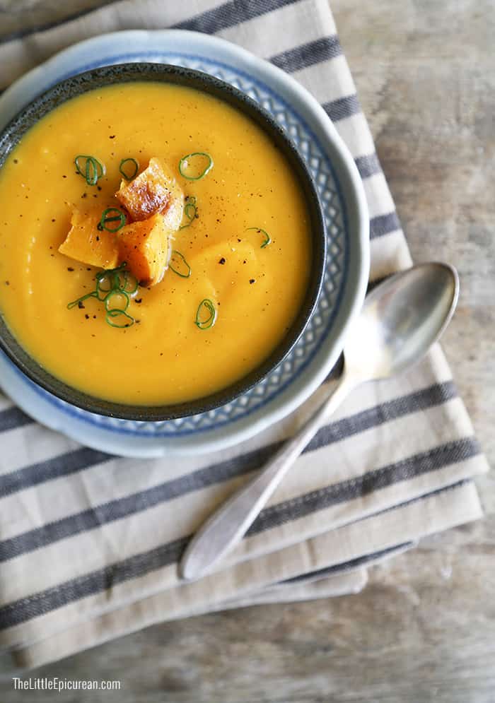 Miso Butternut Squash Soup