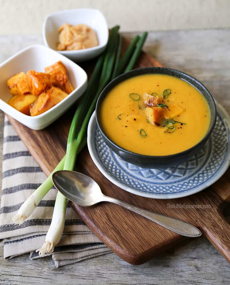 Miso Butternut Squash Soup