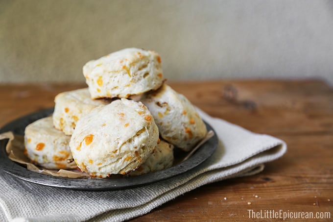 Cheddar and Leek Buttermilk Biscuits