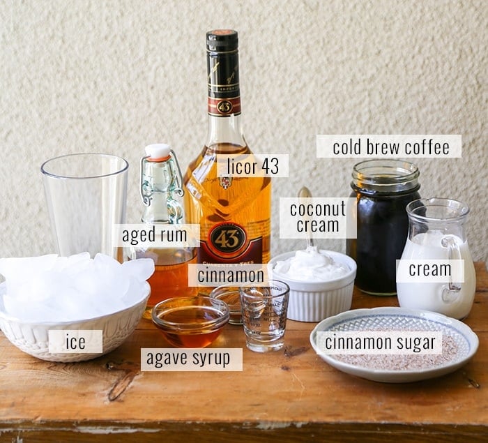Licor 43 coffee cocktail