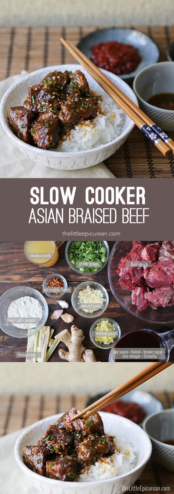 Slow Cooker Asian Braised Beef