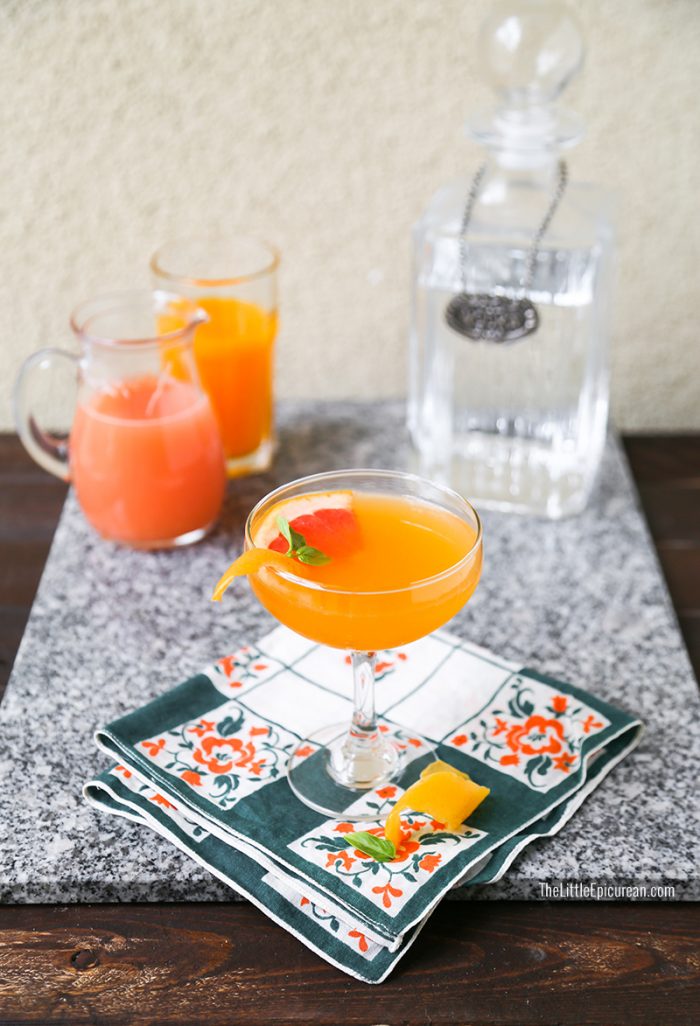 Honey Grapefruit Martini