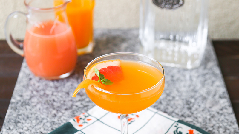 Honey Grapefruit Martini