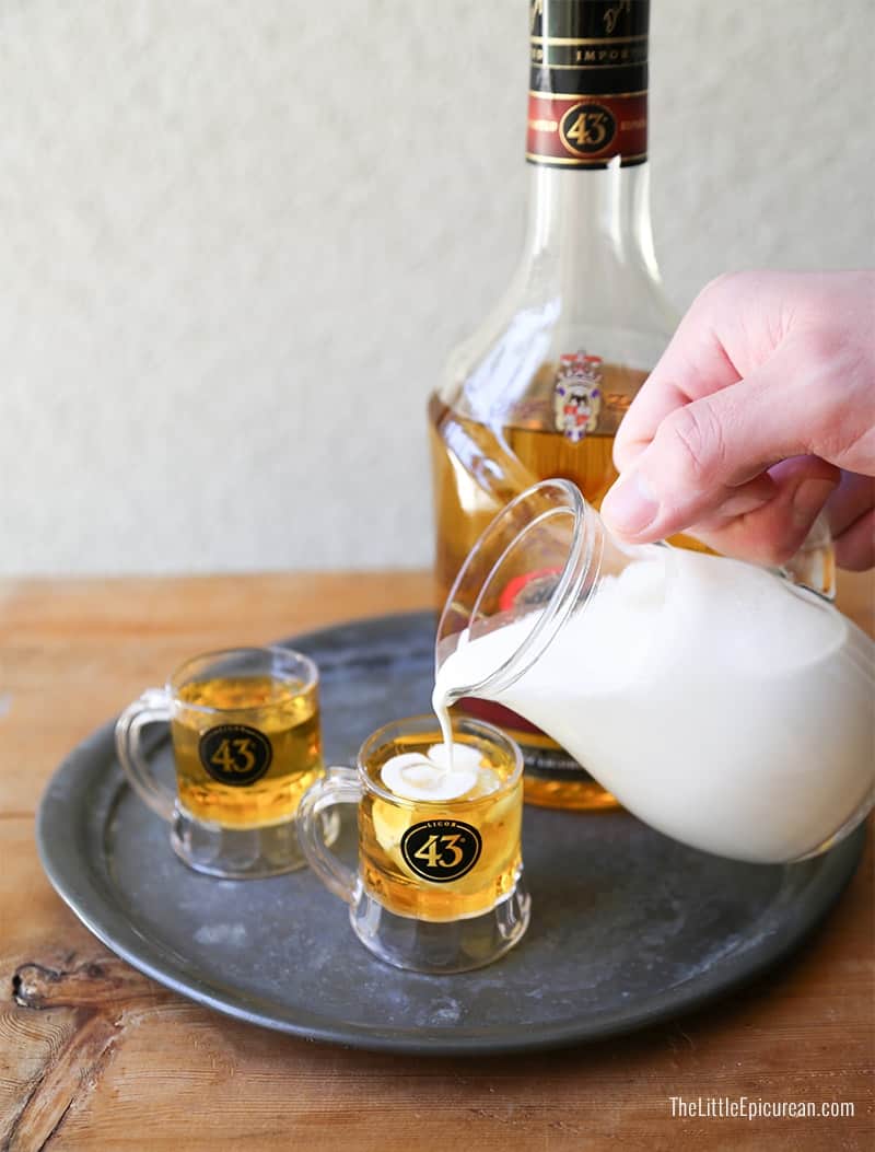 How to Make Mini Beer Shots (made with Licor 43)