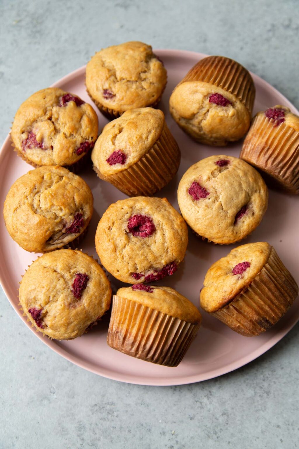 Banana Raspberry Buttermilk MuffinsThe Little Epicurean