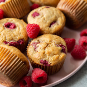 banana buttermilk muffins