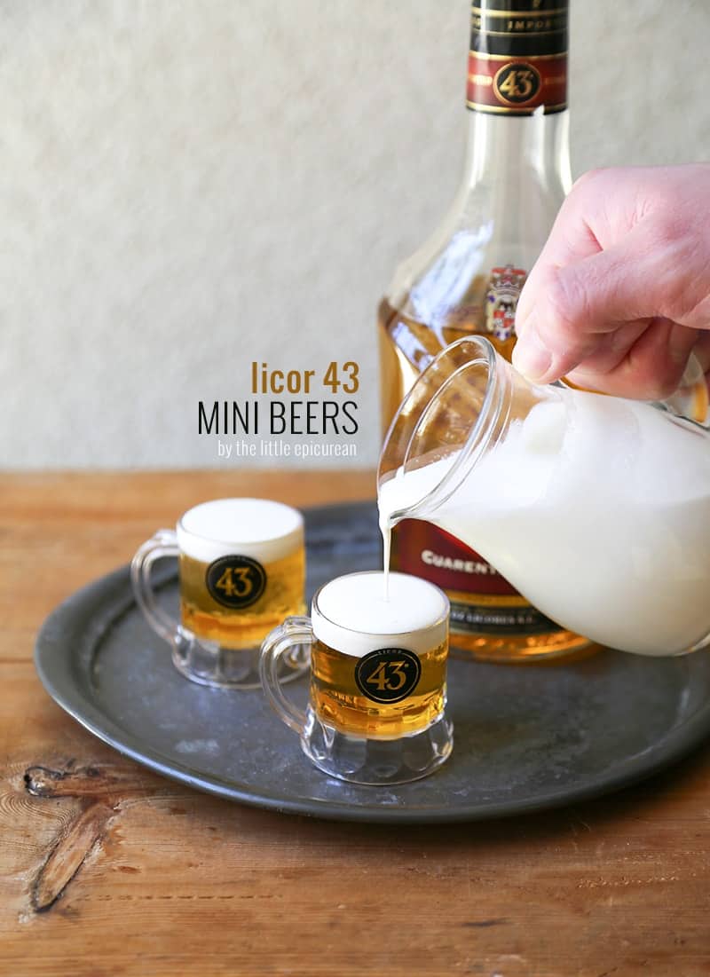 How to Make Mini Beer Shots (made with Licor 43)