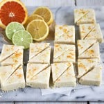 Triple Citrus Shortbread Bars