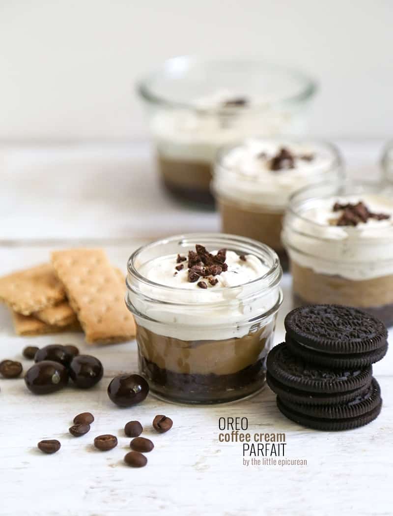 Oreo Coffee Cream Parfait