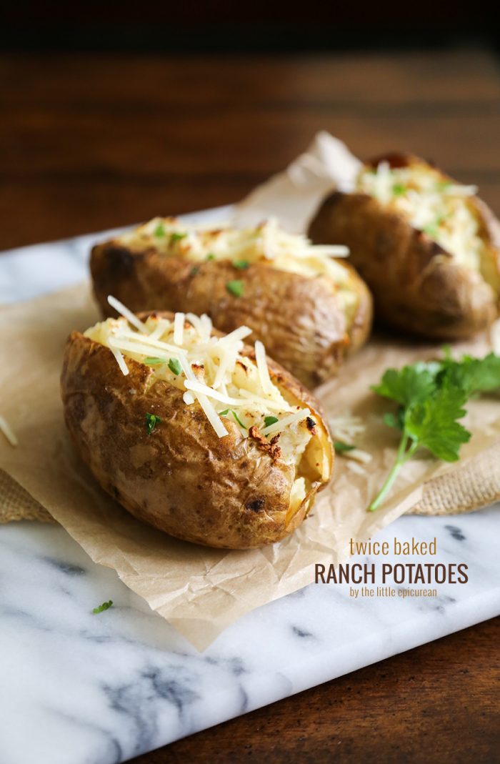Twice Baked Ranch Potatoes