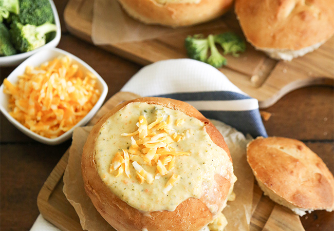 Cheddar Broccoli Soup // The Little Epicurean