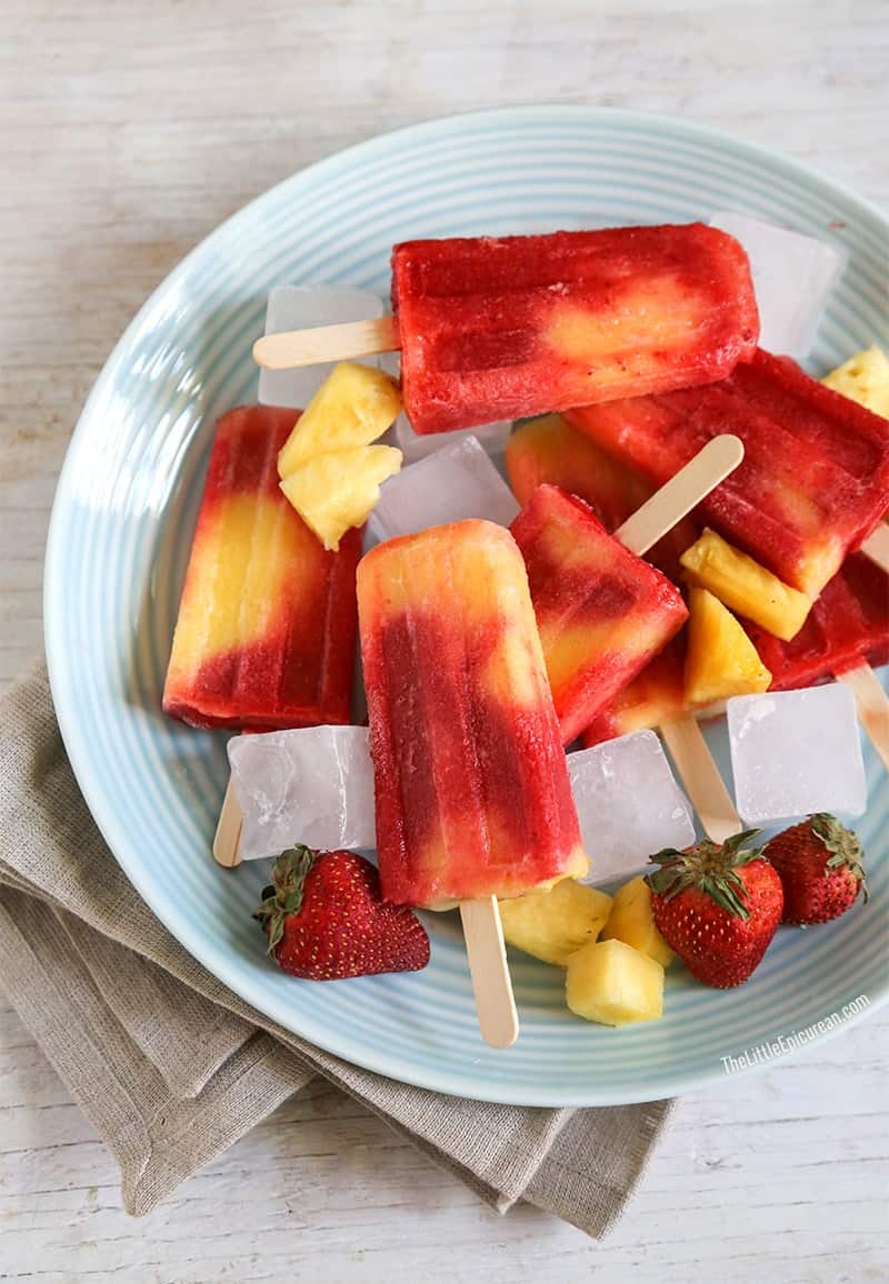 Pineapple Popsicles