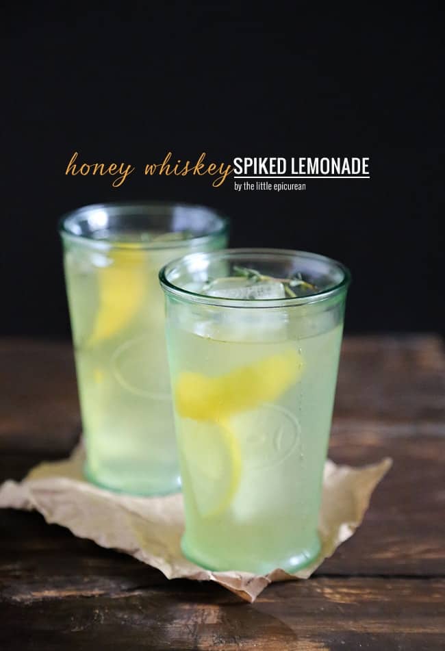 Honey Whiskey Lemonade