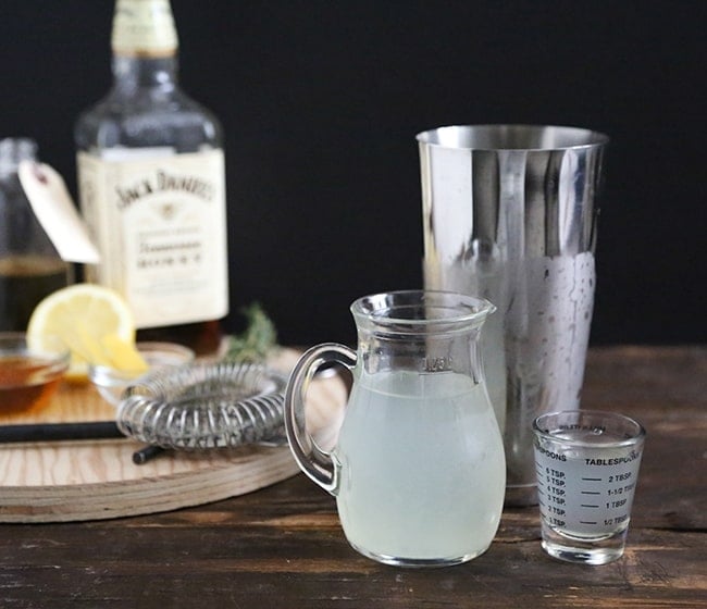 Honey Whiskey Lemonade