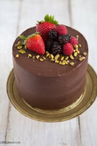 Celebration Chocolate Cake | The Little Epicurean