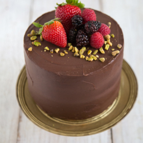 Celebration Chocolate Cake | The Little Epicurean