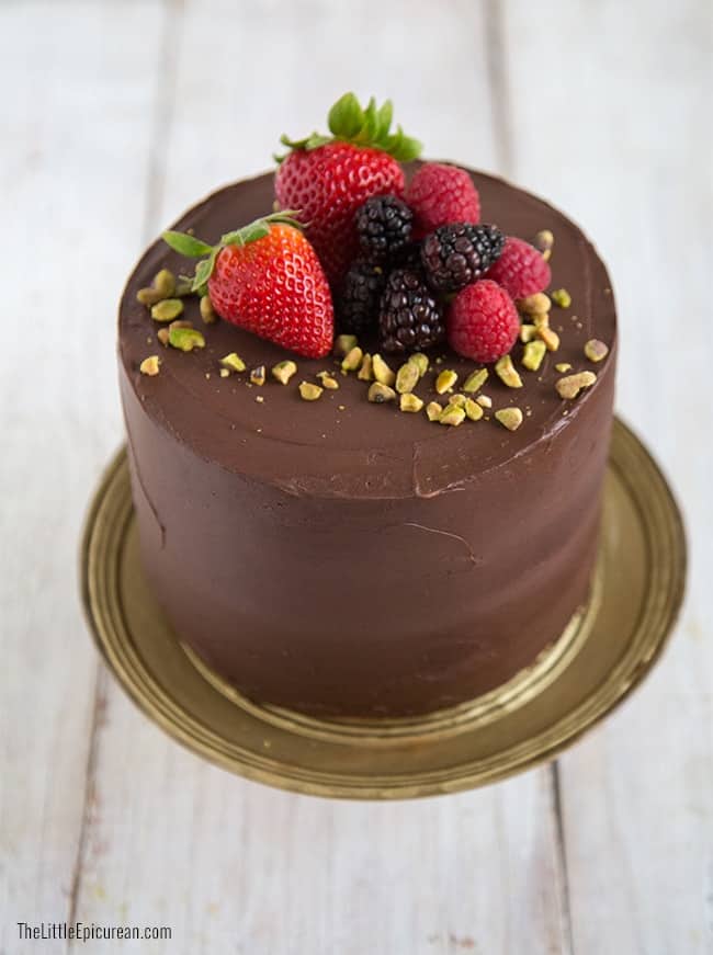 Celebration Chocolate Cake | The Little Epicurean