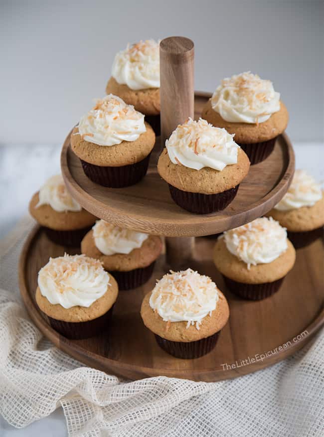 Coconut Cupcakes | The Little Epicurean