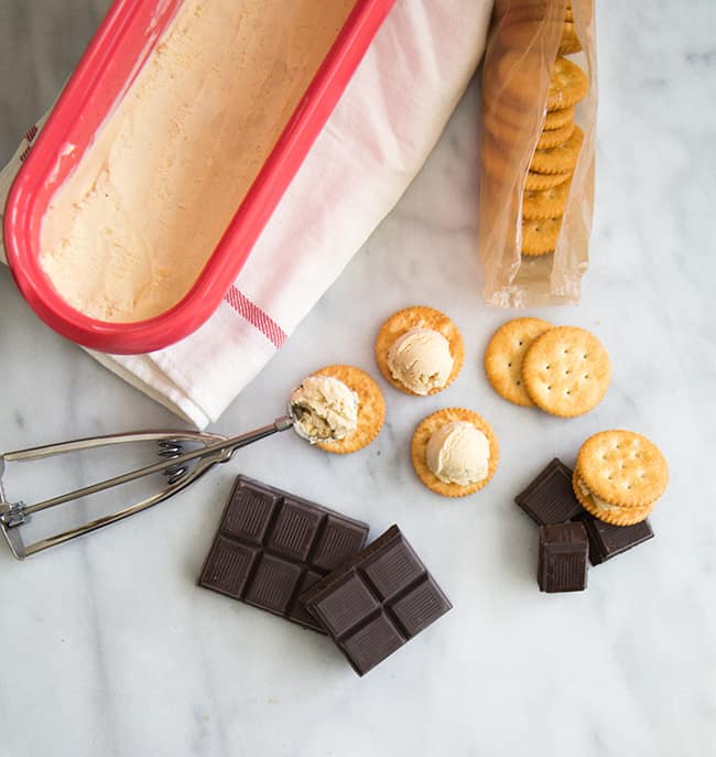 Peanut Butter Ice Cream Sandwiches | The Little Epicurean