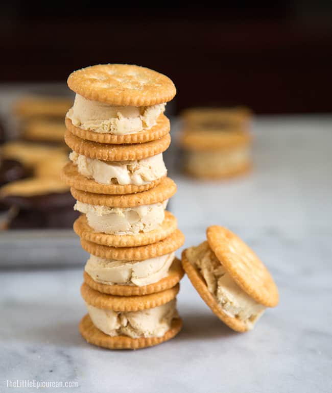 Peanut Butter Ice Cream Sandwich | The Little Epicurean