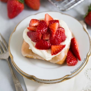 Strawberry Shortcake Donuts | The Little Epicurean
