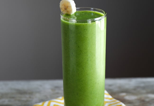 Tropical Green Smoothie | The Little Epicurean