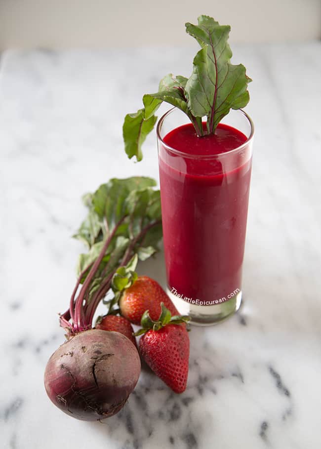 Beet Smoothie | The Little Epicurean