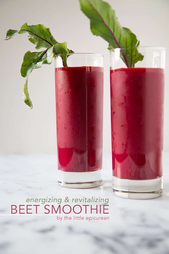 Beet Smoothie | The Little Epicurean