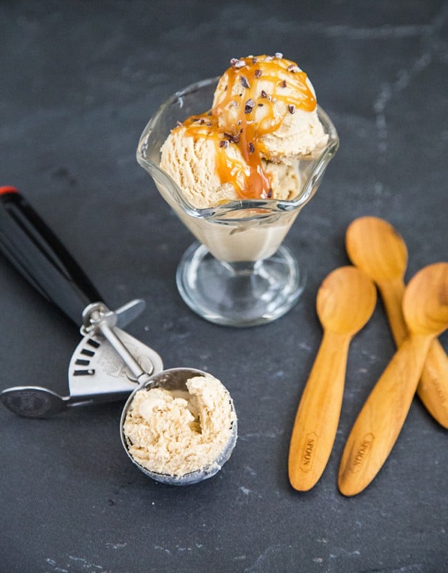 Espresso Buttermilk Ice Cream | The Little Epicurean