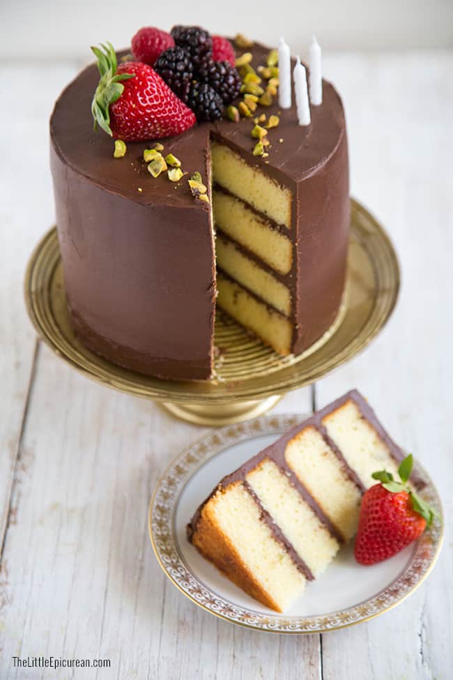 Celebration Chocolate Cake | The Little Epicurean
