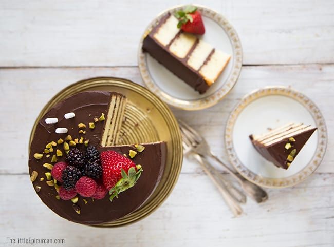 Celebration Chocolate Cake | The Little Epicurean