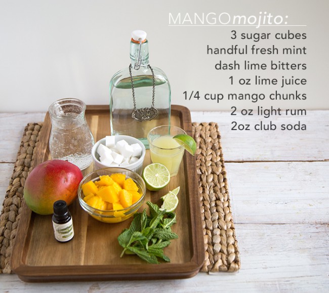 Mango Mojito Ingredients | The Little Epicurean