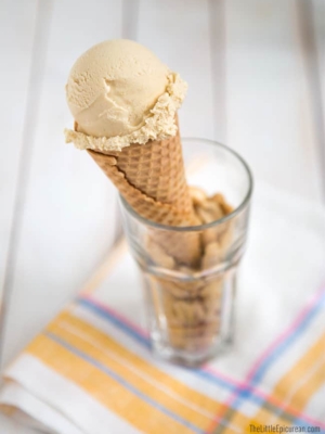 Homemade Peanut Butter Ice Cream | The Little Epicurean